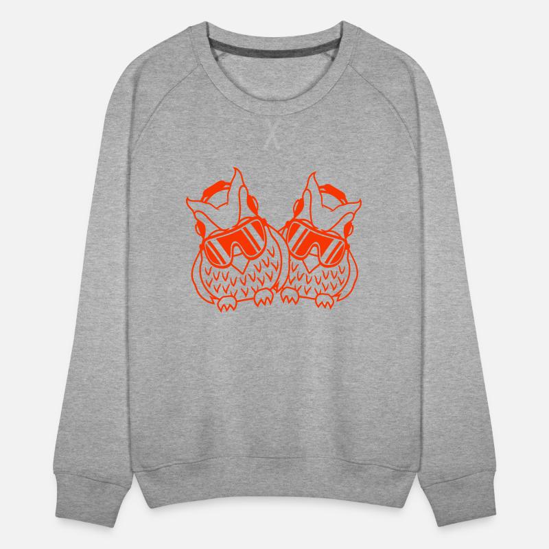 2 Owl Birds Team Duo DJ Sunglasses Music Party Fun