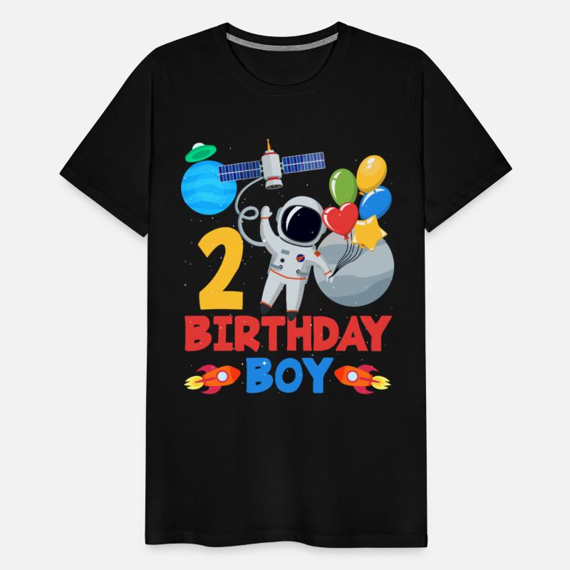 2nd Birthday Boy Space Adventure Fun