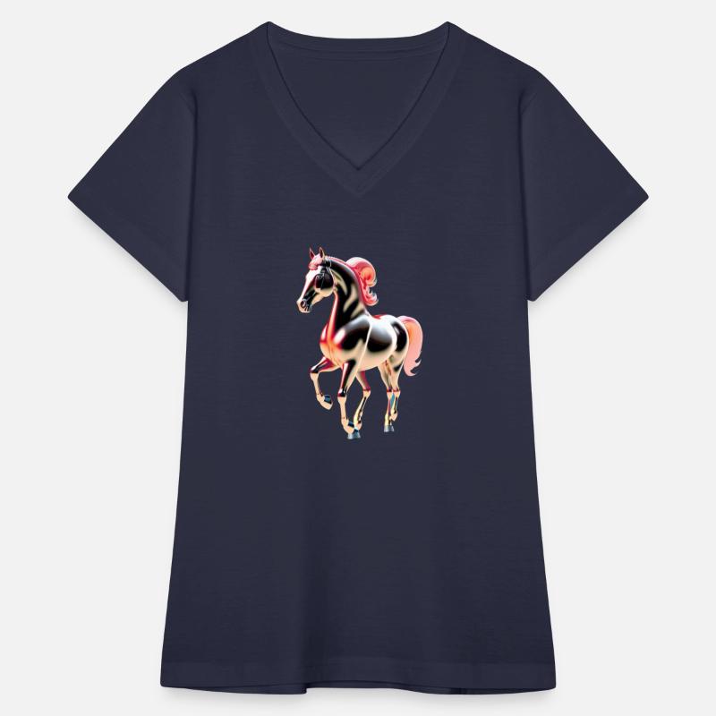 3d Magic Golden Horse full body