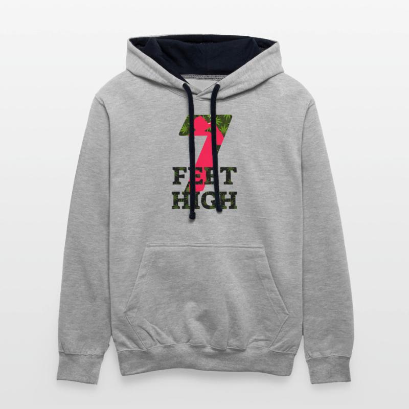 7 Feet High Logo Black ALPHA 01