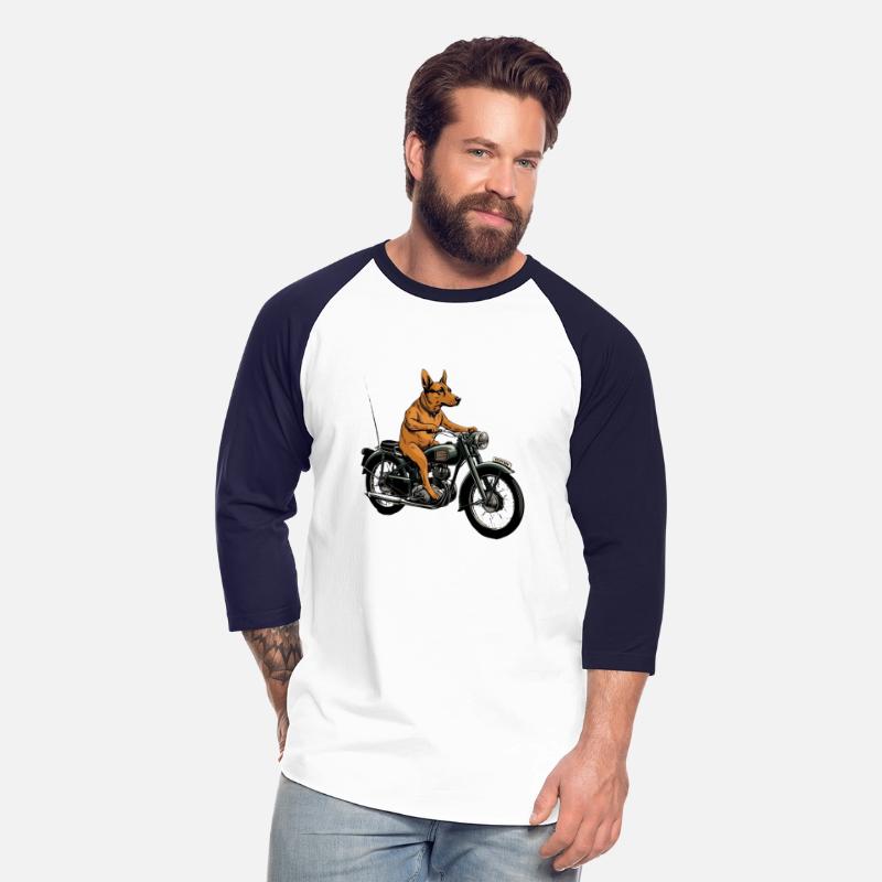 A Cool Dog Riding a Motorcycle