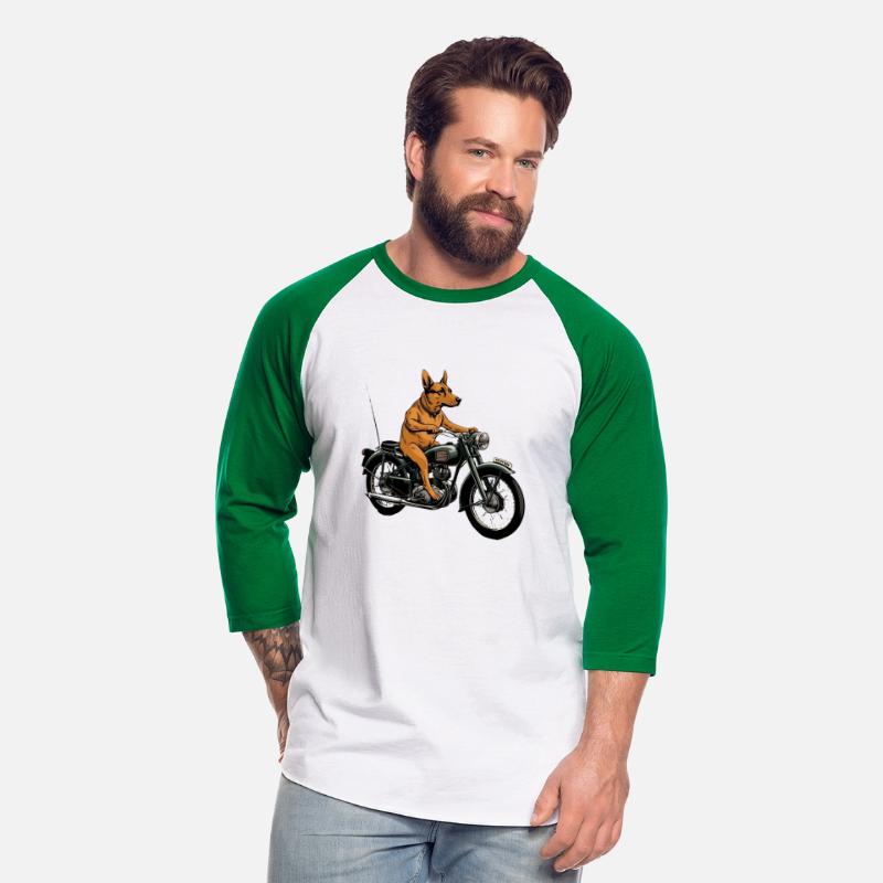 A Cool Dog Riding a Motorcycle