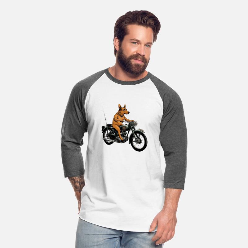 A Cool Dog Riding a Motorcycle