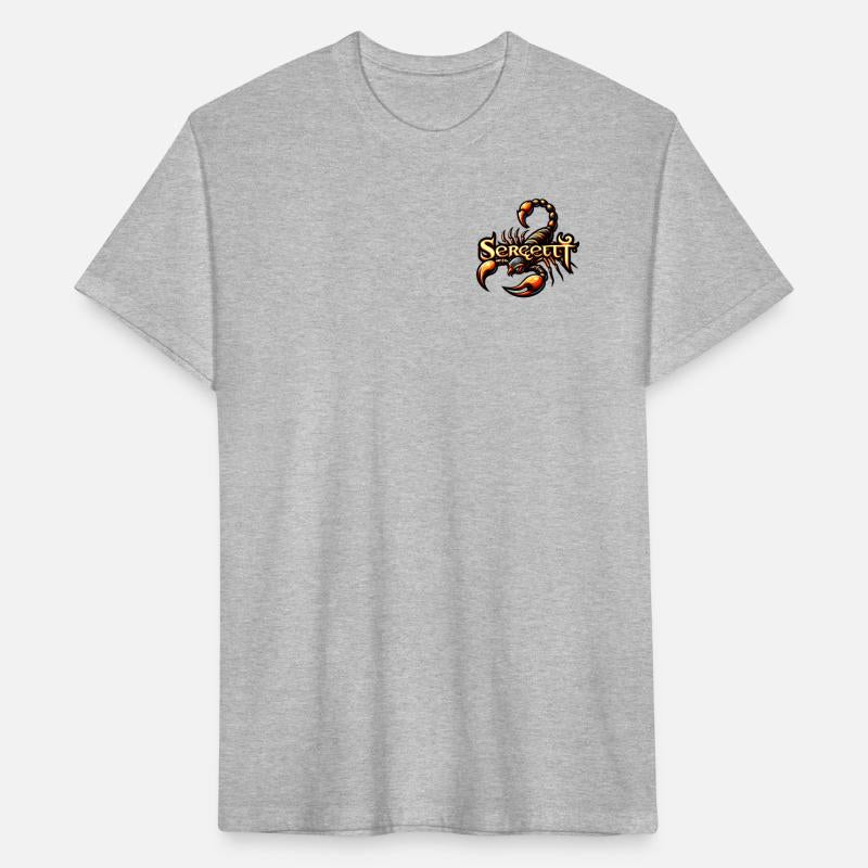 A Scorpion With Its Tail Raised