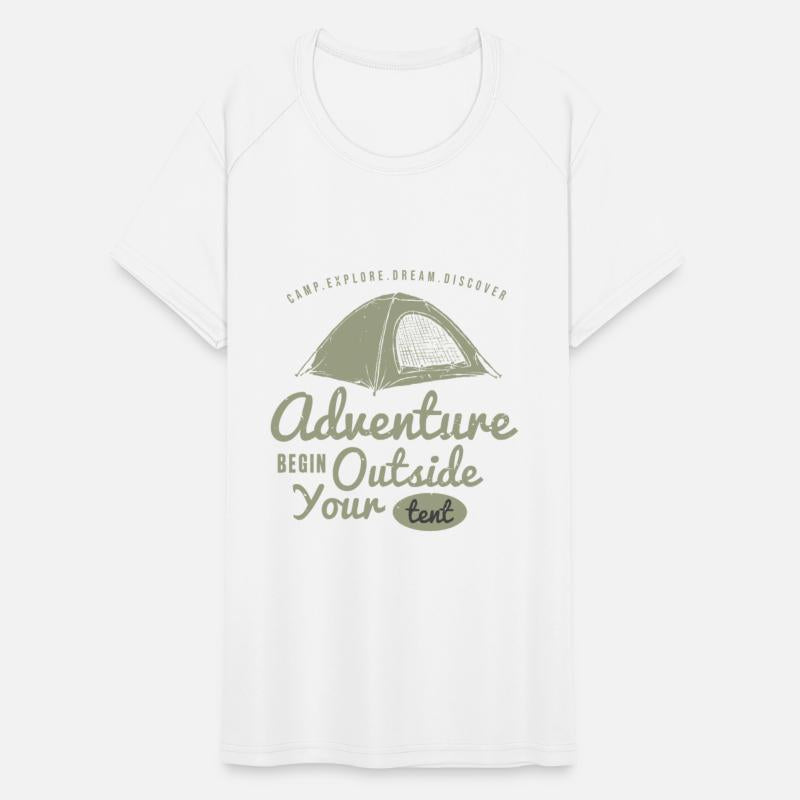 Adventure Begin Outside Your Tent