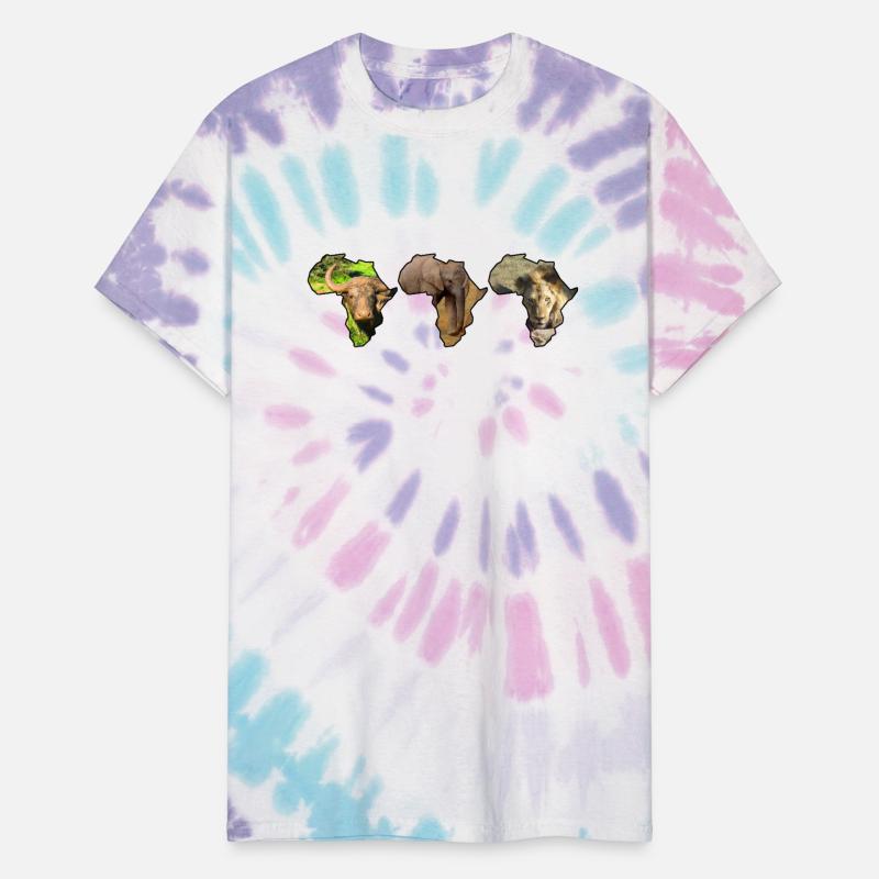 Africa Wildlife Continent Collage Trio