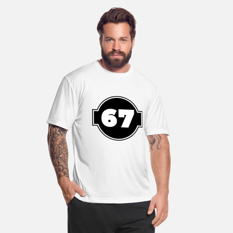 Age 67 Years - Number Sixty-Seven