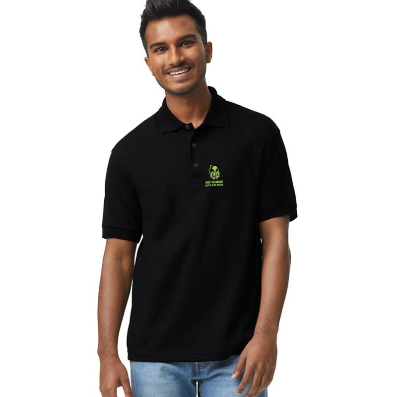 Alien Smoking with Phrase