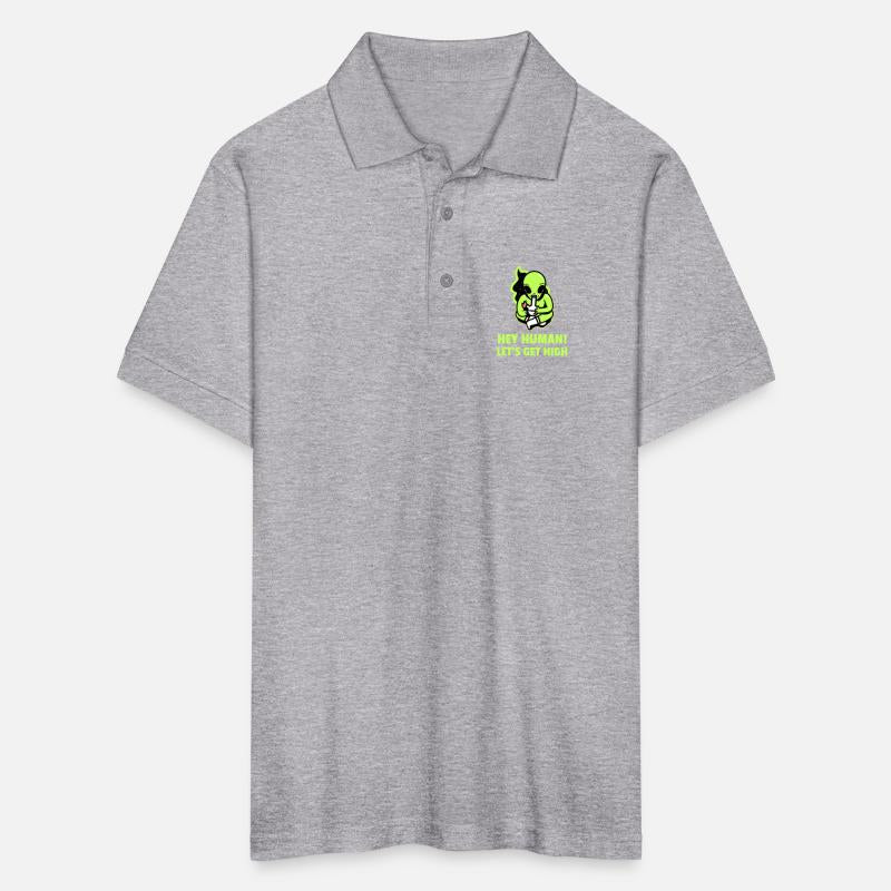 Alien Smoking with Phrase