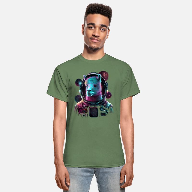 Alpaca Llama Astronaut Outer Space Cosmic Galaxy