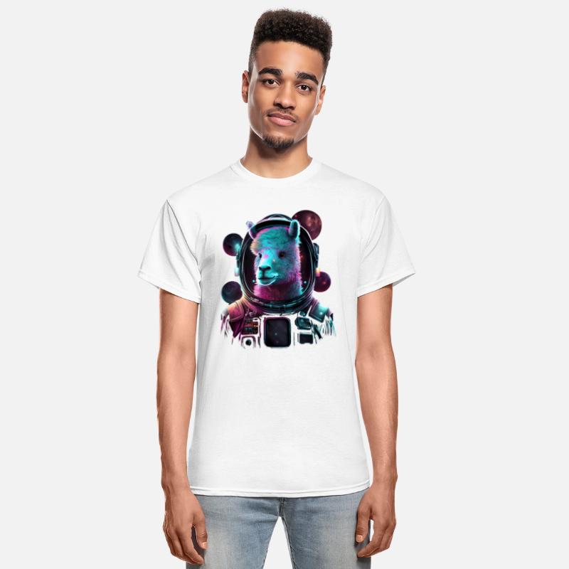 Alpaca Llama Astronaut Outer Space Cosmic Galaxy