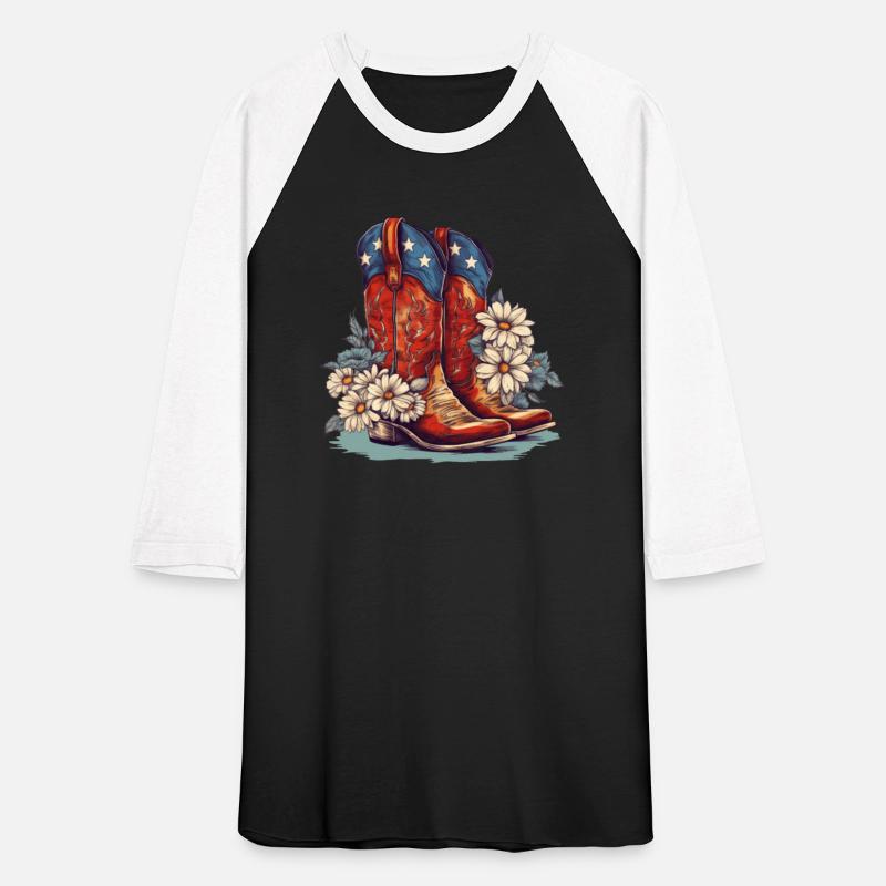 American flag patriotic for cow boys girls