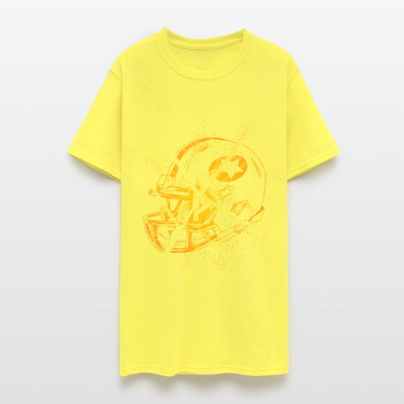 American Football Helmet Grunge Splash USA Sport