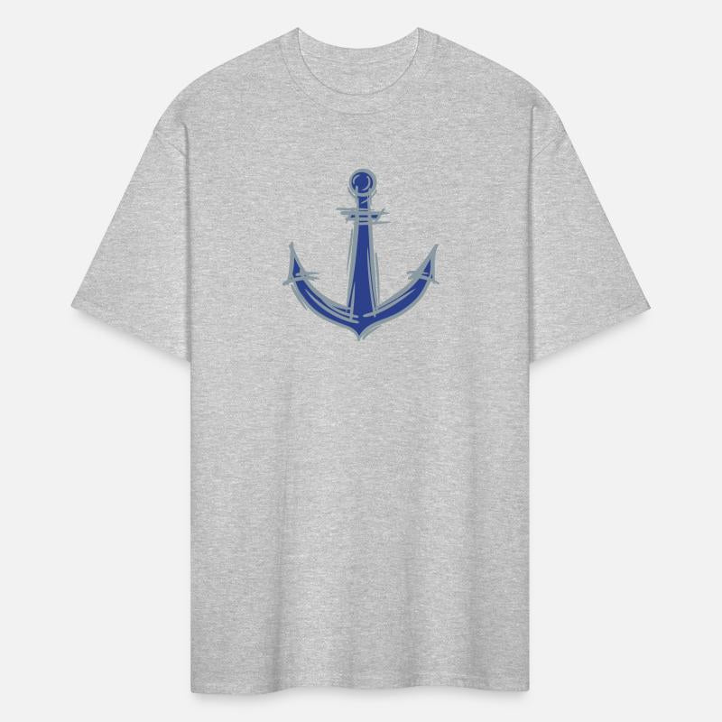 Anchor drawing, hand drawn. Maritime symbols.