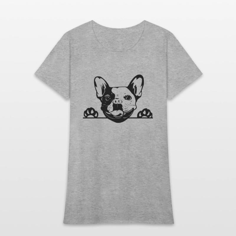 Animal Dog French Bulldog 5tg6y Peeking