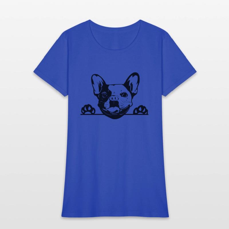 Animal Dog French Bulldog 5tg6y Peeking