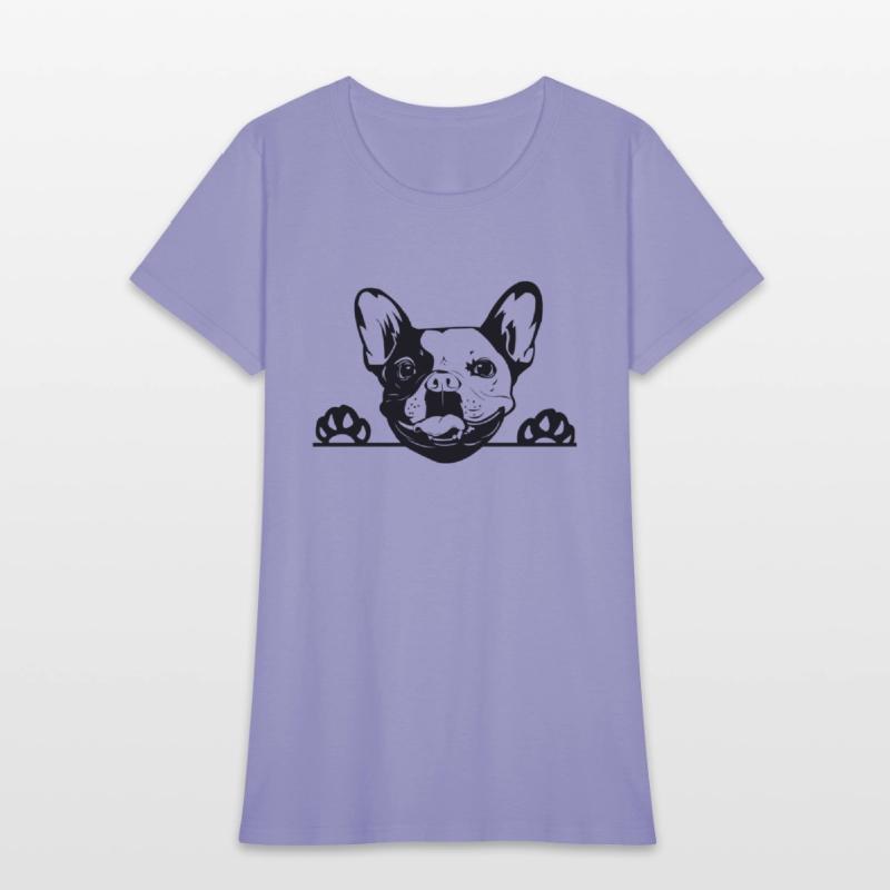 Animal Dog French Bulldog 5tg6y Peeking