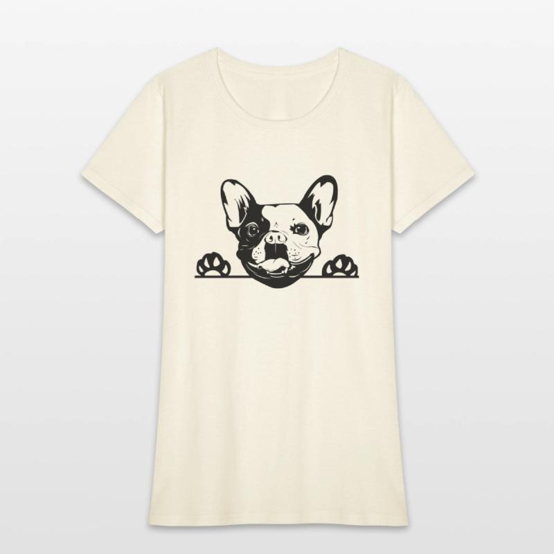Animal Dog French Bulldog 5tg6y Peeking