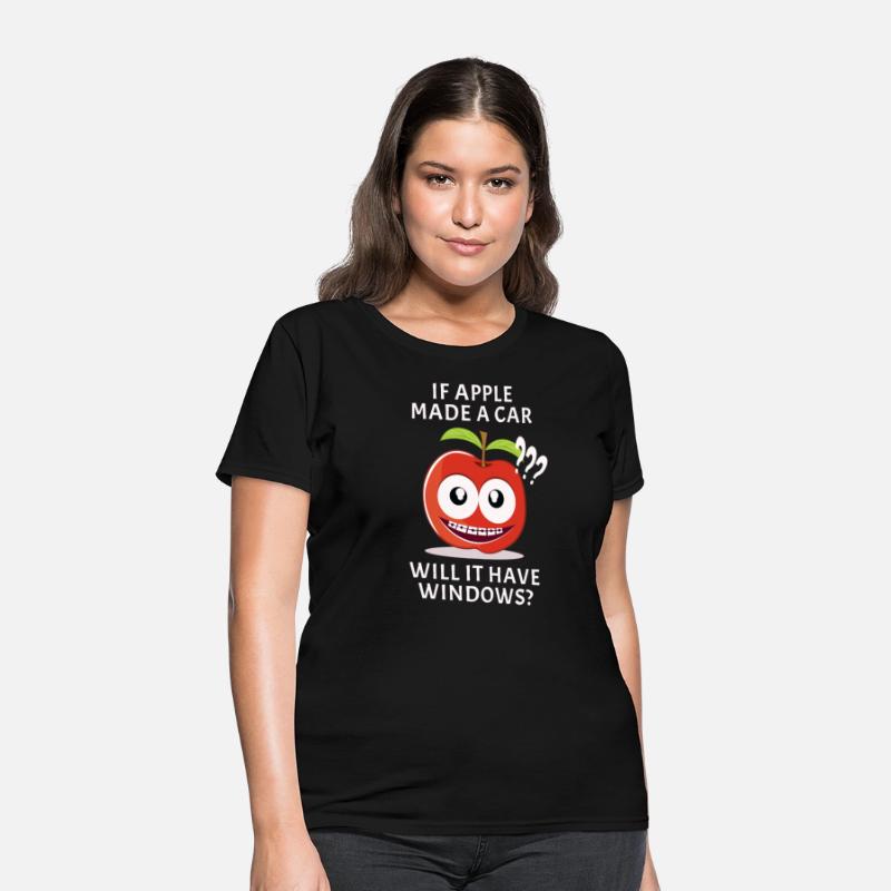 Apple saying vegan joke funny