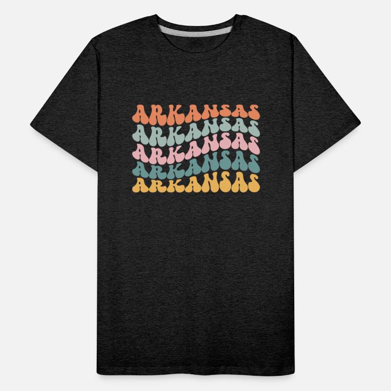 Arkansas Arkansan State Pride Groovy Vintage
