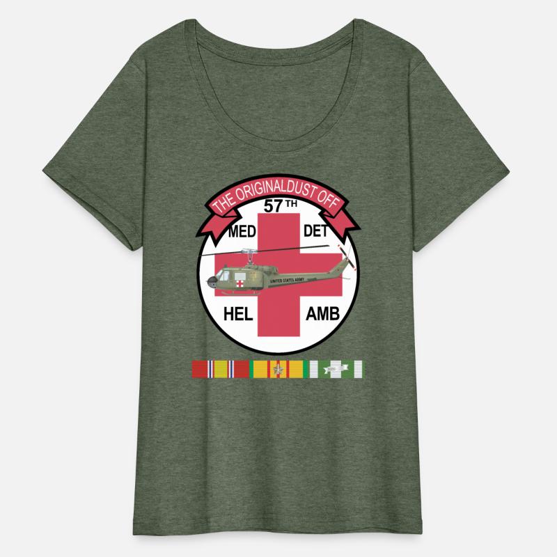 Army 57th Medical Co Orignial Dustoff Vietnam w Pi