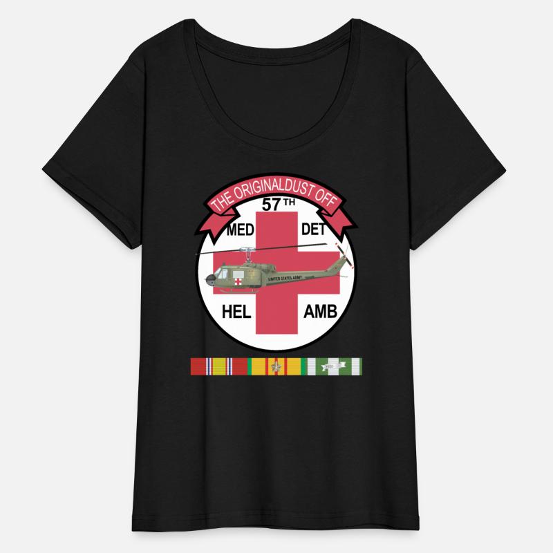 Army 57th Medical Co Orignial Dustoff Vietnam w Pi