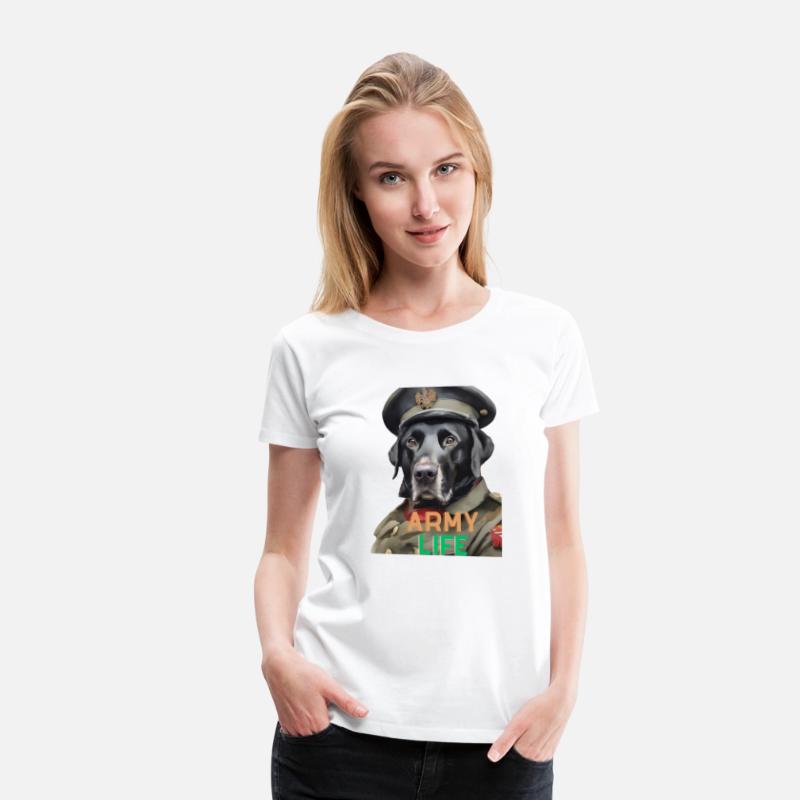 Army Life Black Labrador