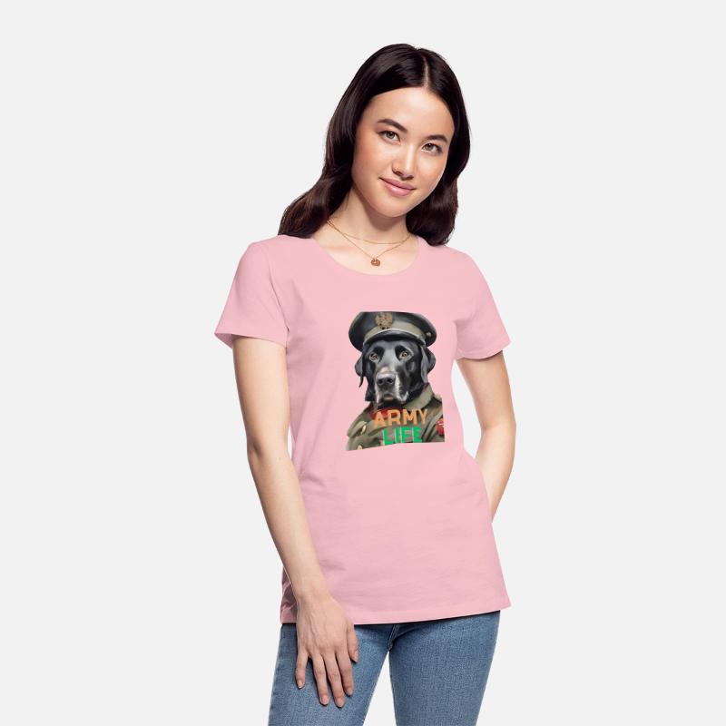 Army Life Black Labrador