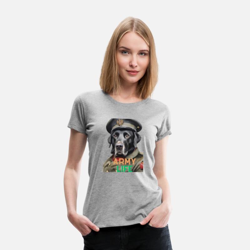 Army Life Black Labrador