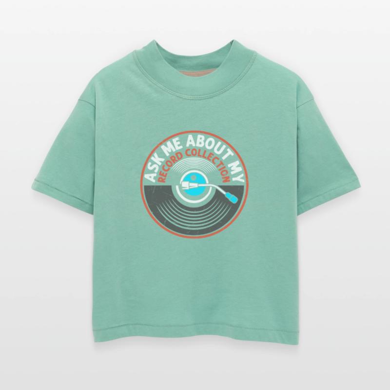 Ask Me About My Record Collection Vintage Fan Viny