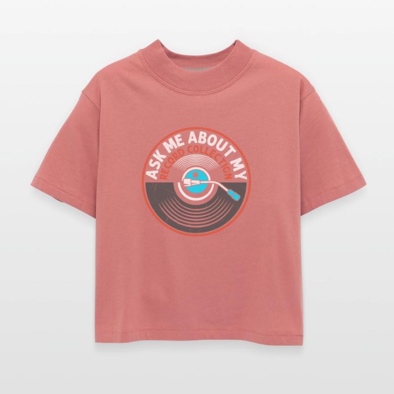 Ask Me About My Record Collection Vintage Fan Viny