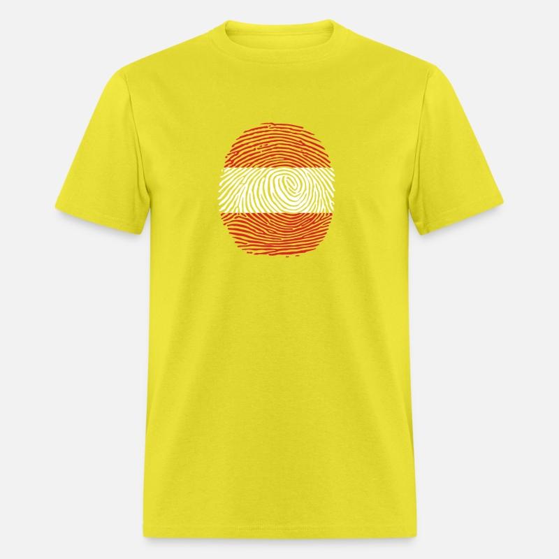 austria flag fingerprint