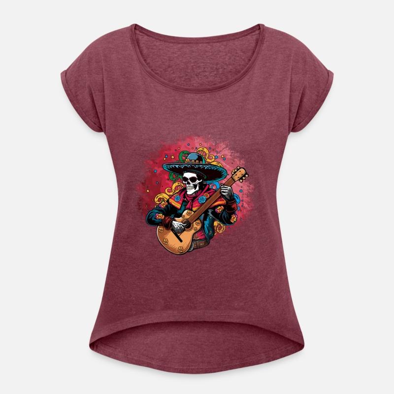 Awesome Skeleton Playing Guitar Cinco De Mayo