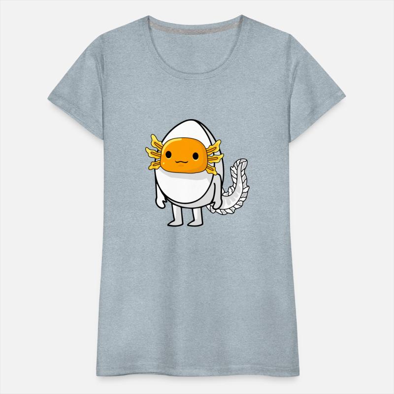 Axolotl Egg Fusion: Cute Amphibian Meets Breakfast