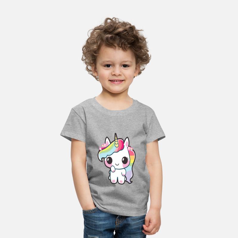 Baby Unicorn with rainbow mane