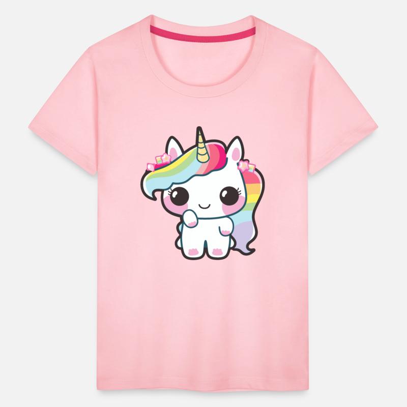 Baby Unicorn with rainbow mane