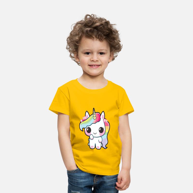 Baby Unicorn with rainbow mane