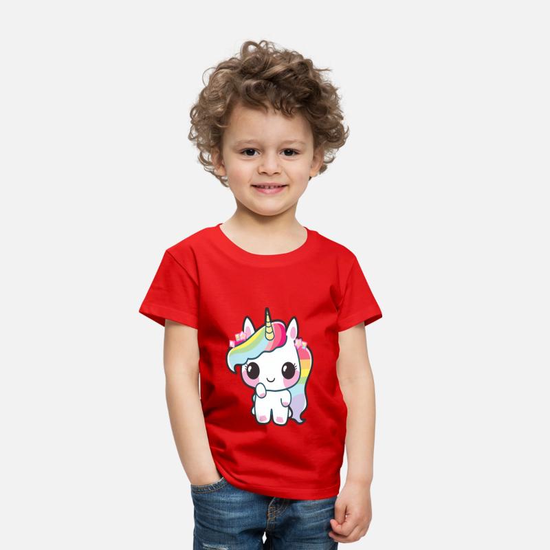 Baby Unicorn with rainbow mane