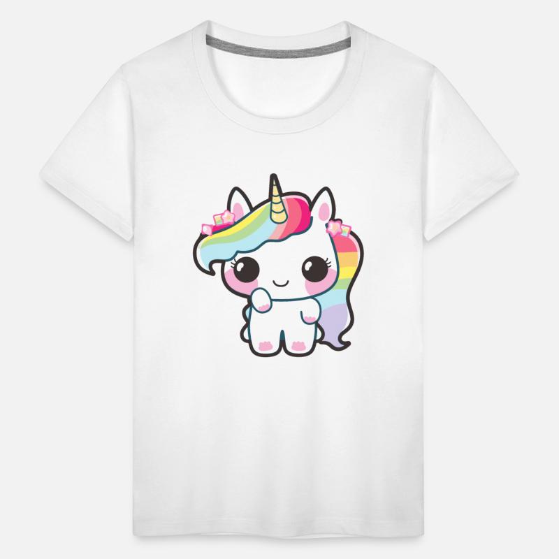 Baby Unicorn with rainbow mane