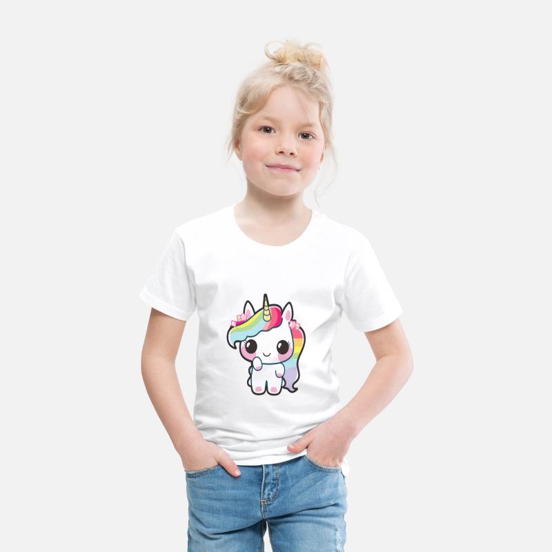 Baby Unicorn with rainbow mane