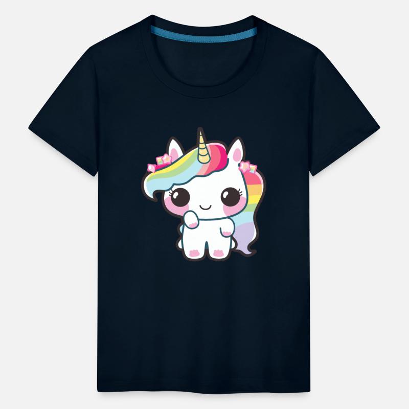 Baby Unicorn with rainbow mane