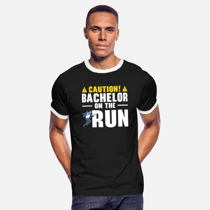 Bachelor Caution Groom Marrying Wedding Day