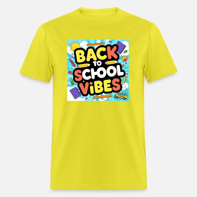 Back to School Vibes colorful art