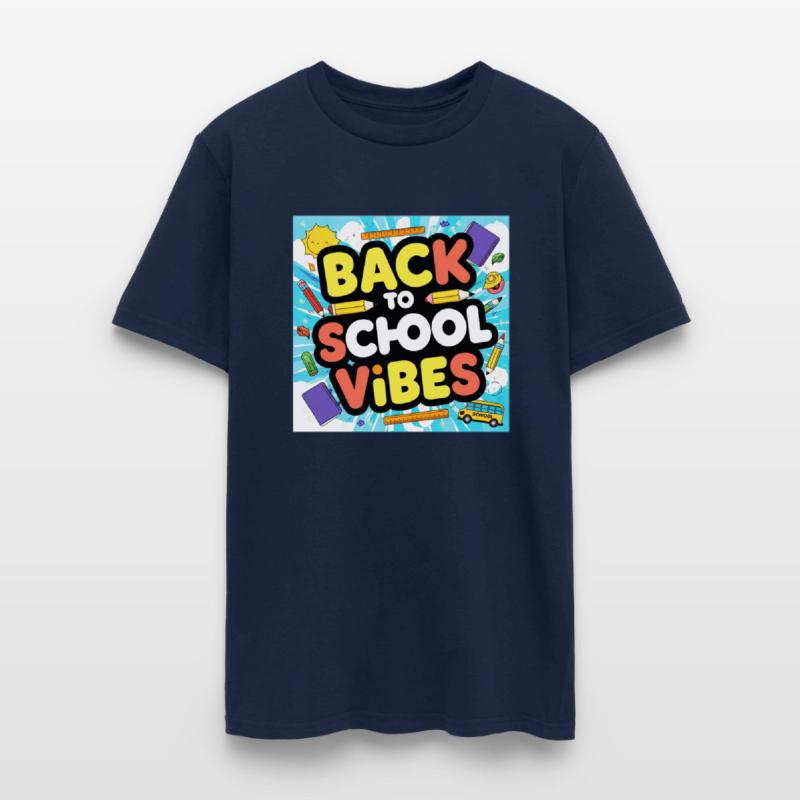 Back to School Vibes colorful art