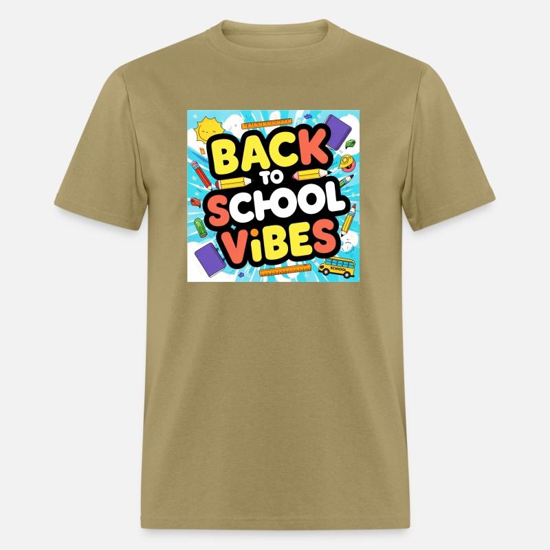 Back to School Vibes colorful art