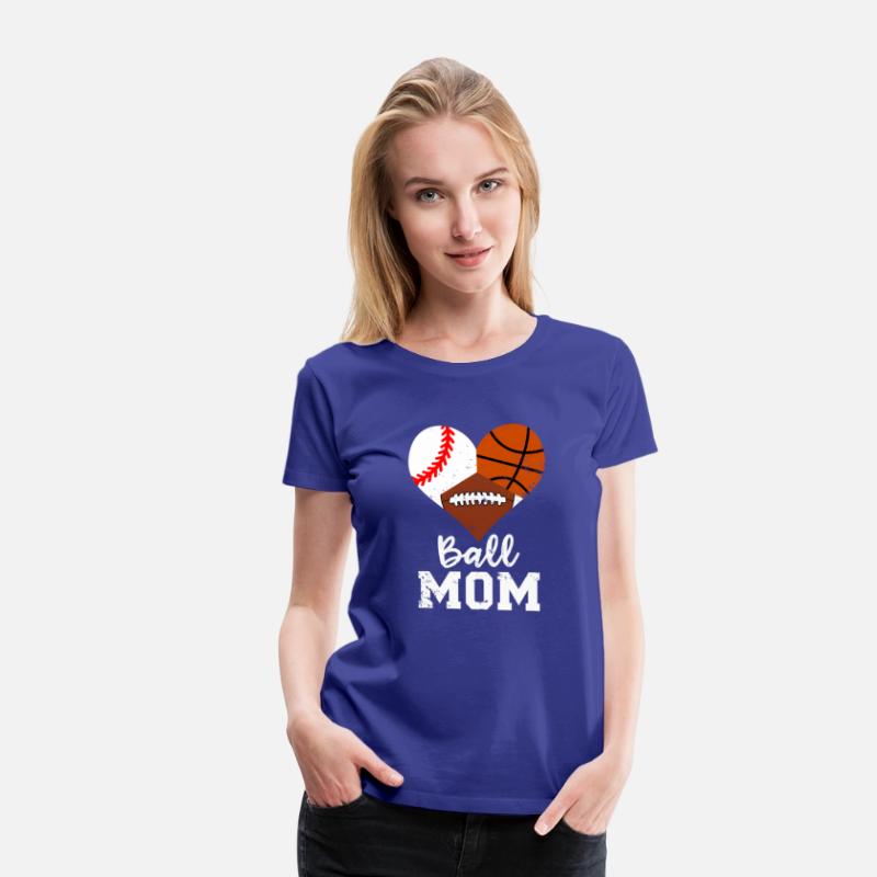 Ball Mom Baseball Football Baetball Mom