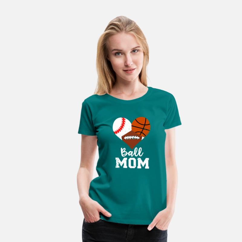 Ball Mom Baseball Football Baetball Mom