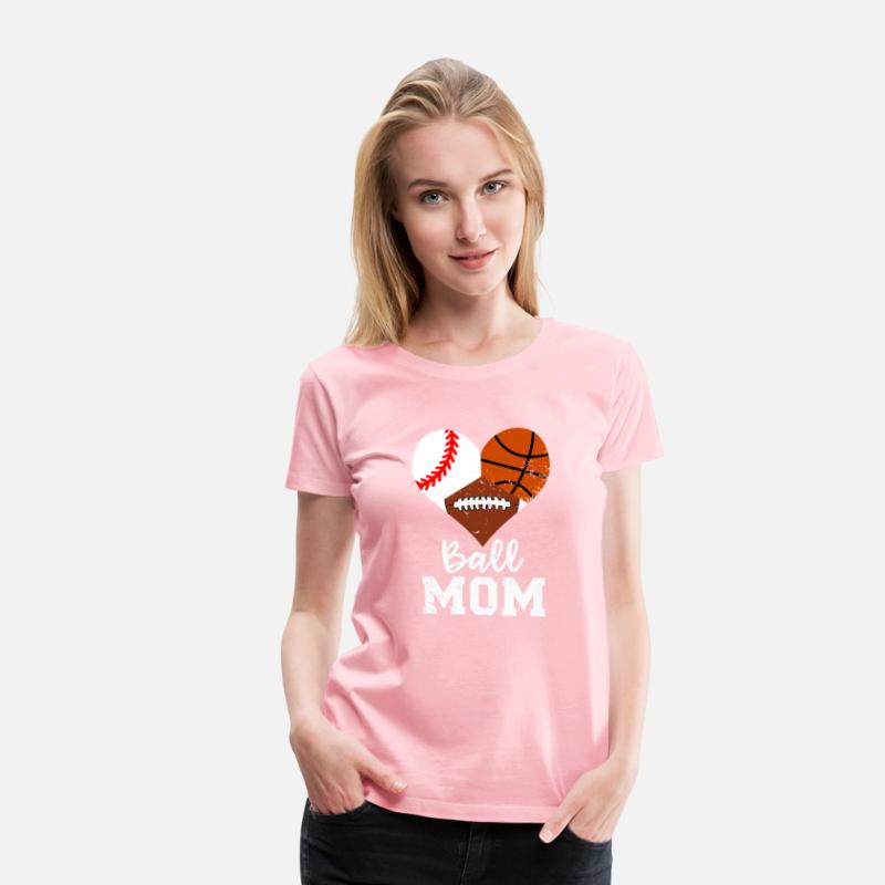 Ball Mom Baseball Football Baetball Mom