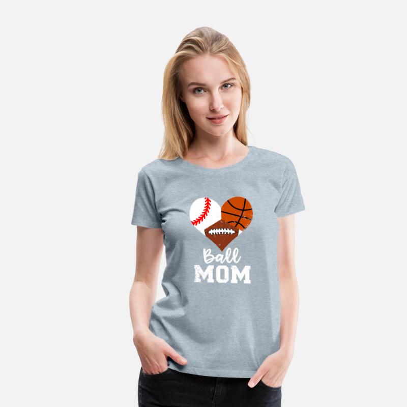Ball Mom Baseball Football Baetball Mom