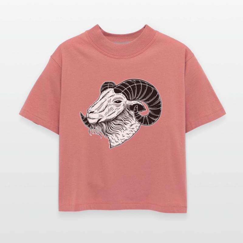 Baphomet Goat Devil Horn Head